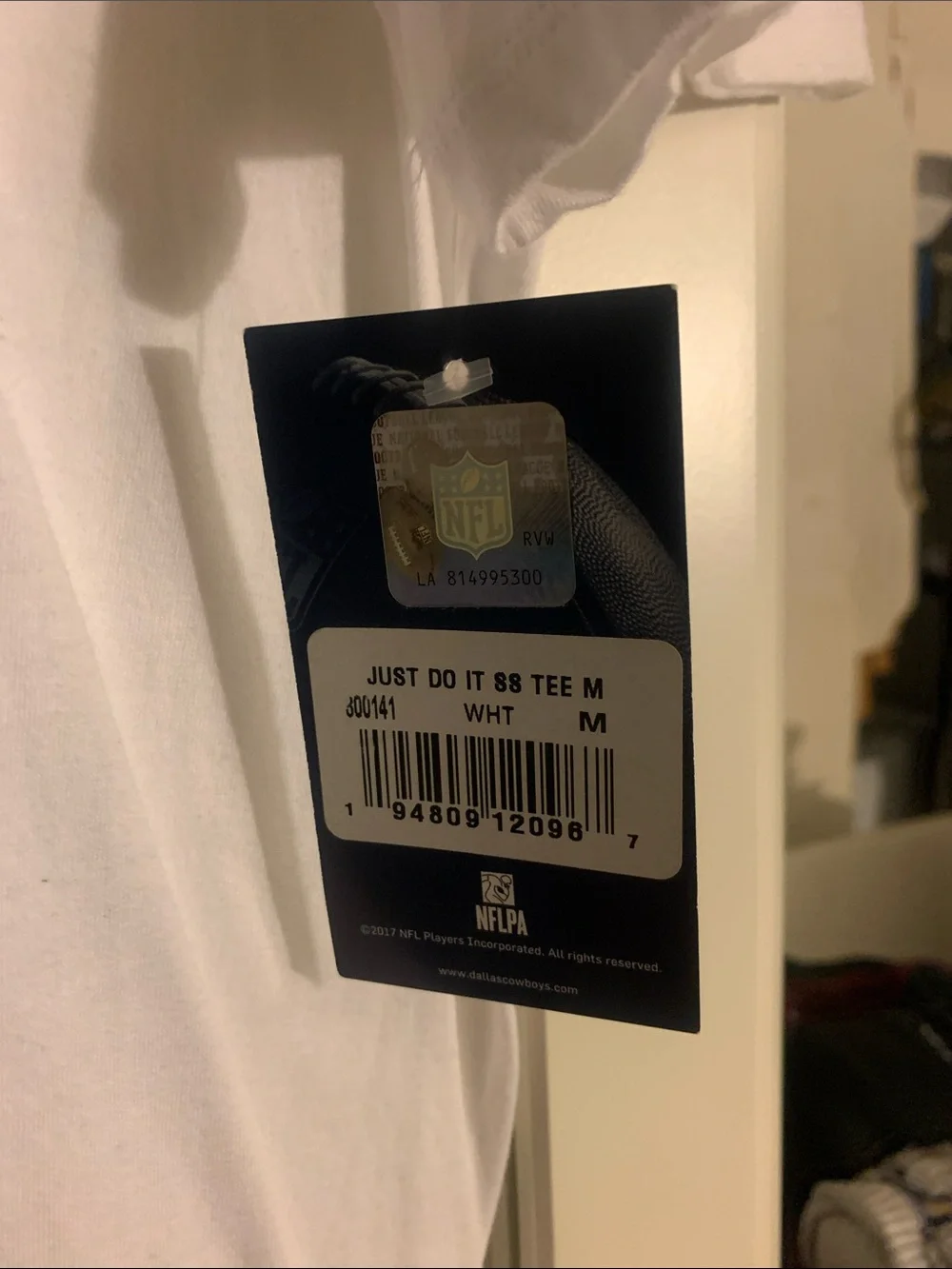 Nike White/ Navy Dallas Cowboys Graphic Tee